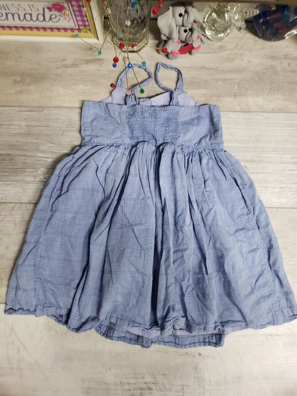 Bundle of 4 Kids Sleeveless Dress Romper Size XS (4/5)